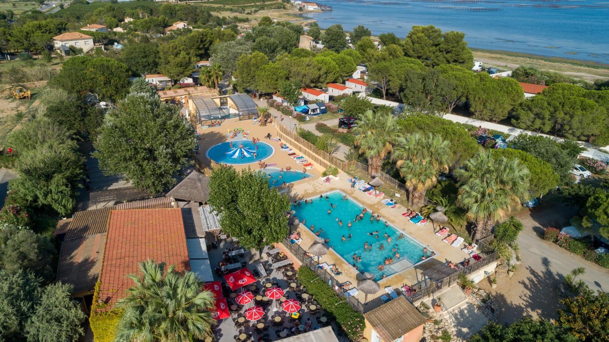 Camping Beau Rivage Hotel Mèze Exterior foto